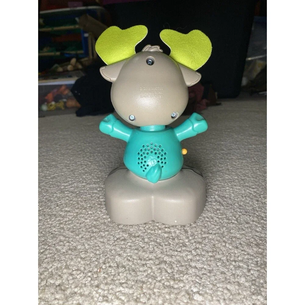 Fisher-Price Linkimals Musical Moose Interactive Learning Toy Lights Music Sings